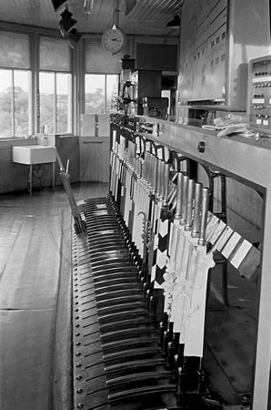 p32a21 Gretna Jn SB interior 1967